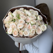 Букет "15 кустовых роз" (Софи)